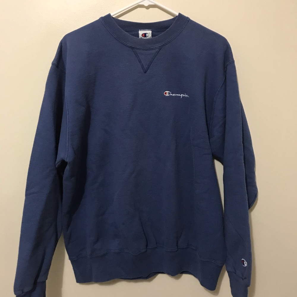 Men’s XL Vintage Champion Spell Out Sweatshirt USA